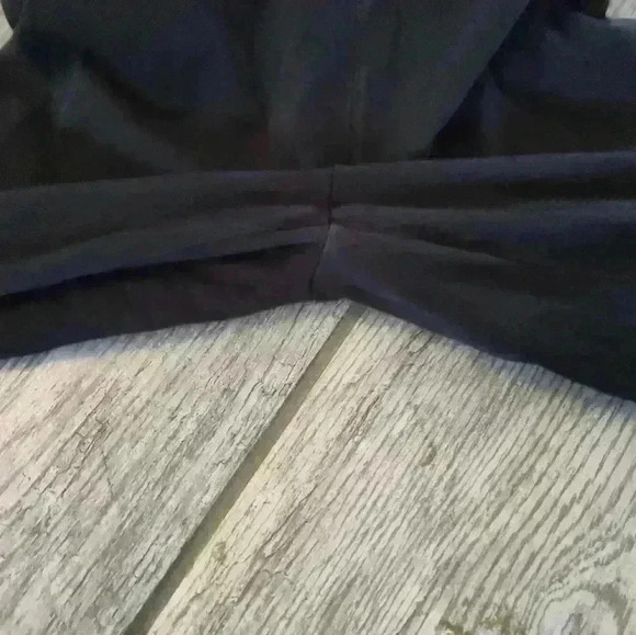 Victoria secret black and turquoise yoga pants size m #303 - Picture 4 of 4